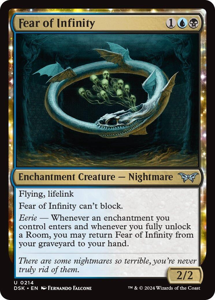Fear of Infinity (214) [DSK] - MTG Single