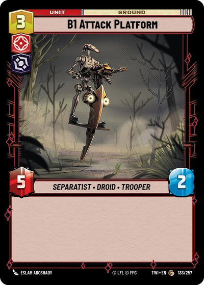 B1 Attack Platform (133/257) (TWI)