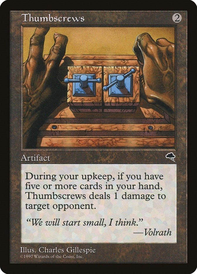 Thumbscrews (312) [TMP] - MTG Single