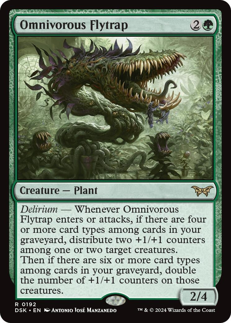 Omnivorous Flytrap (192) [DSK] - MTG Single