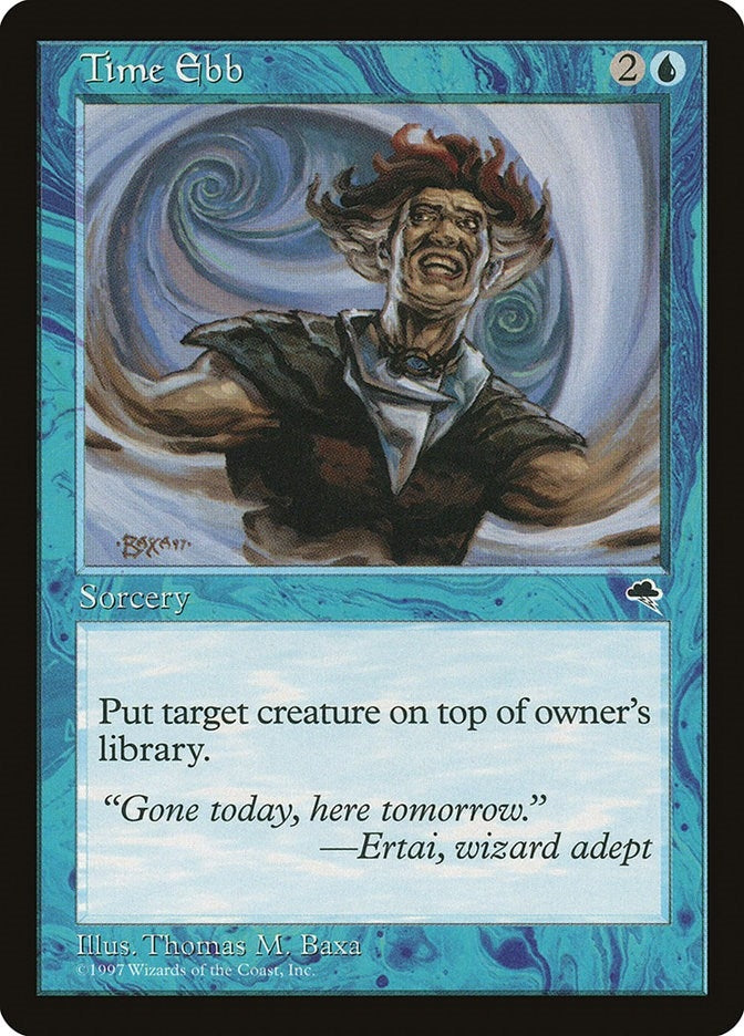 Time Ebb (96) [TMP] - MTG Single