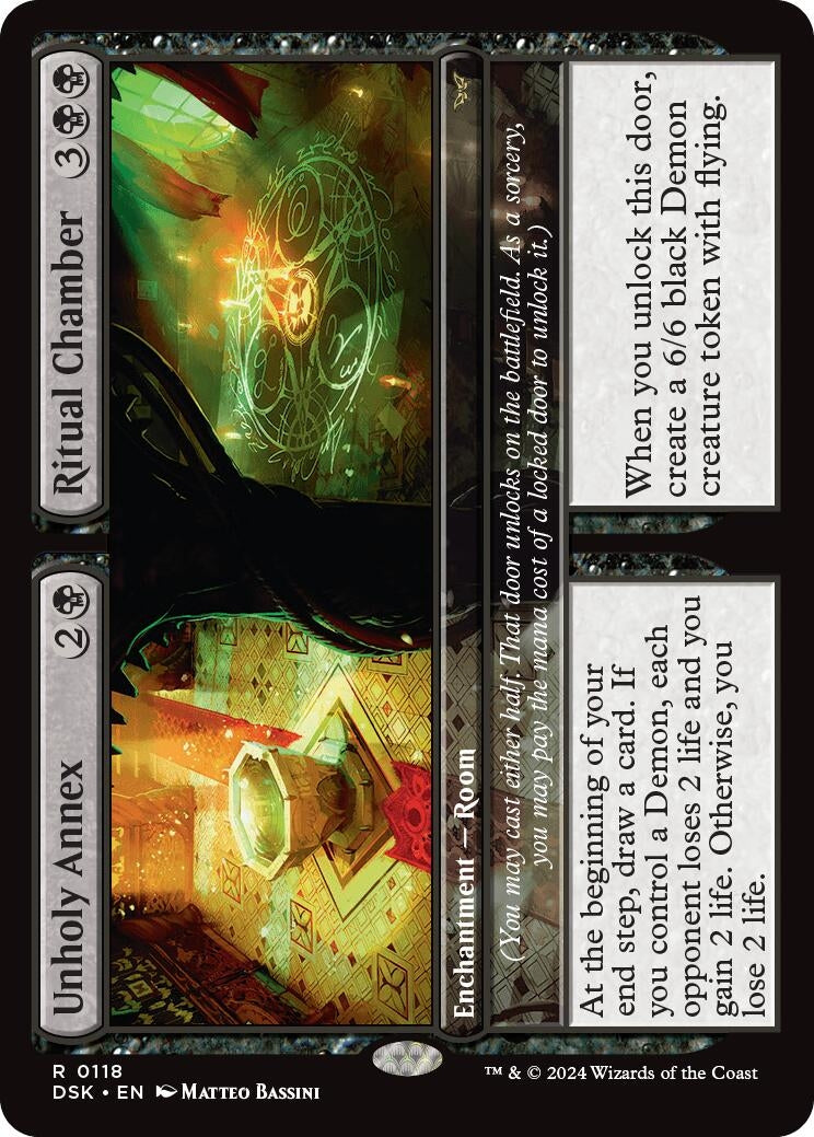 Unholy Annex // Ritual Chamber (118) [DSK] - MTG Single