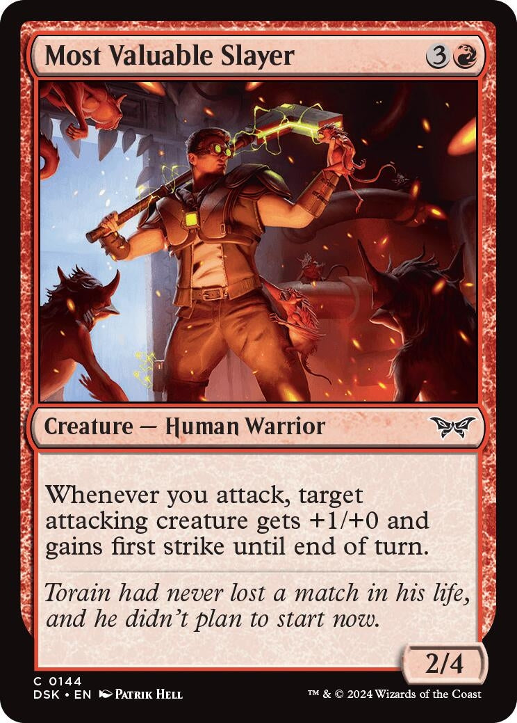 Most Valuable Slayer (144) [DSK] - MTG Single