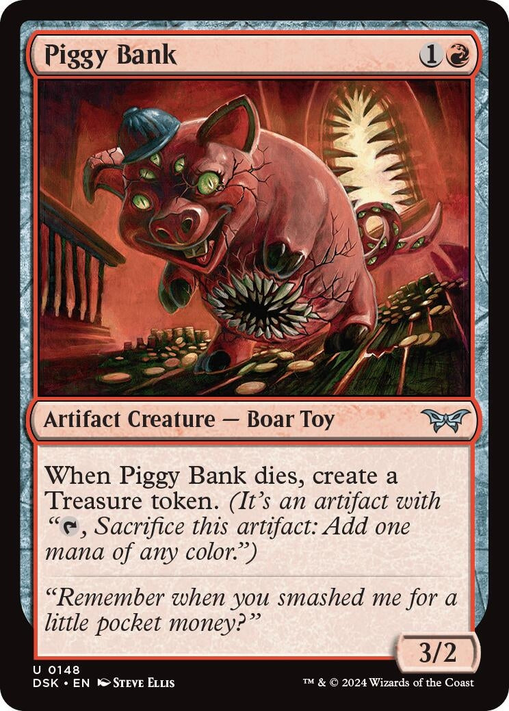 Piggy Bank (148) [DSK] - MTG Single