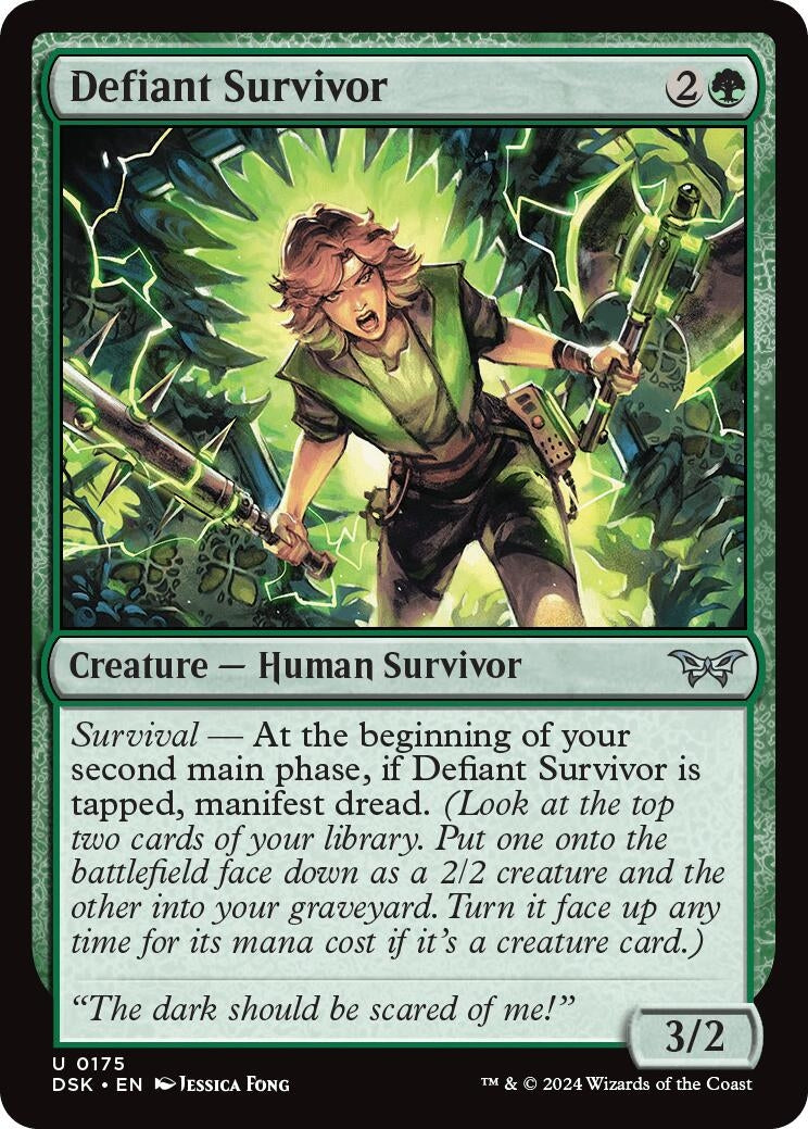 Defiant Survivor (175) [DSK] - MTG Single