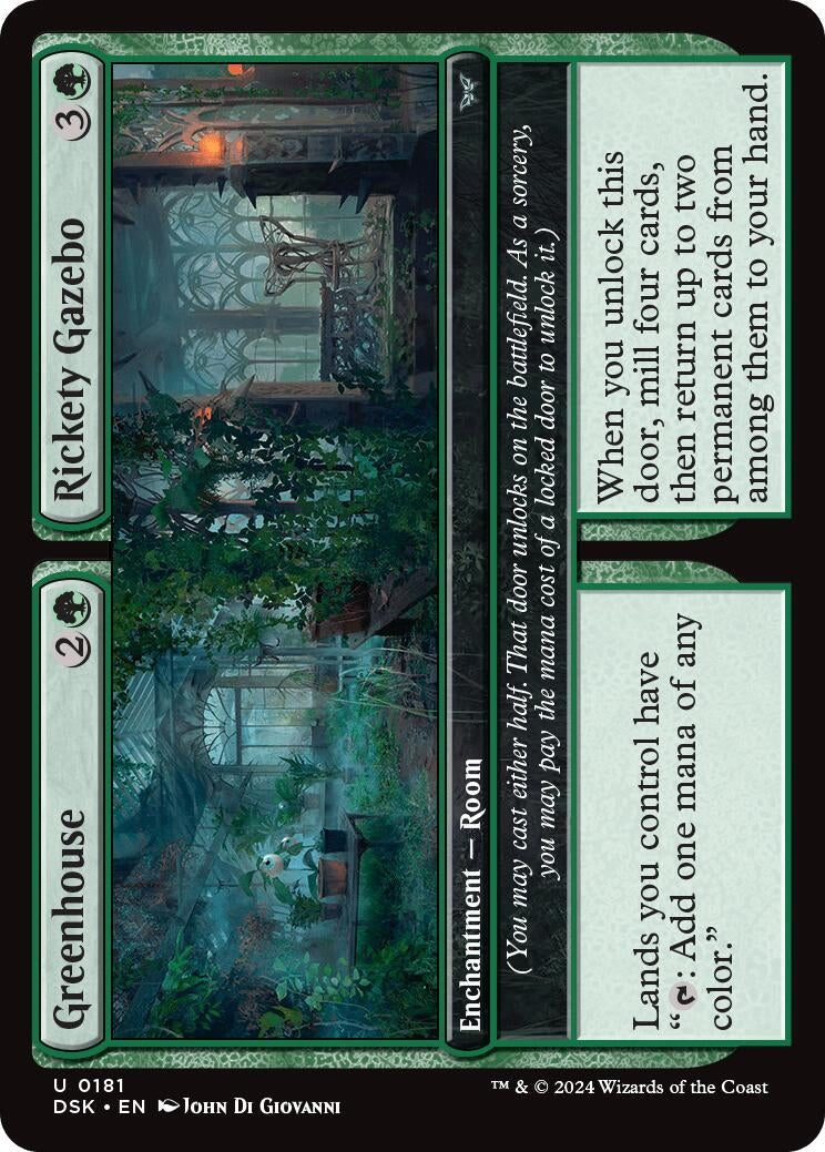 Greenhouse // Rickety Gazebo (181) [DSK] - MTG Single