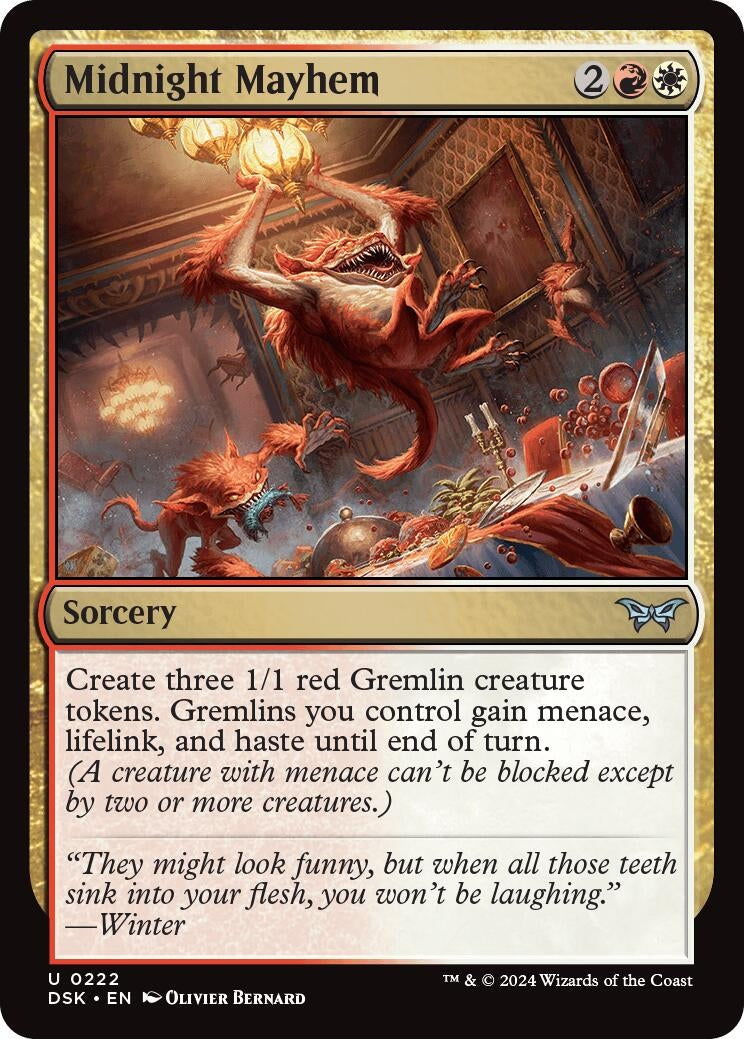 Midnight Mayhem (222) [DSK] - MTG Single
