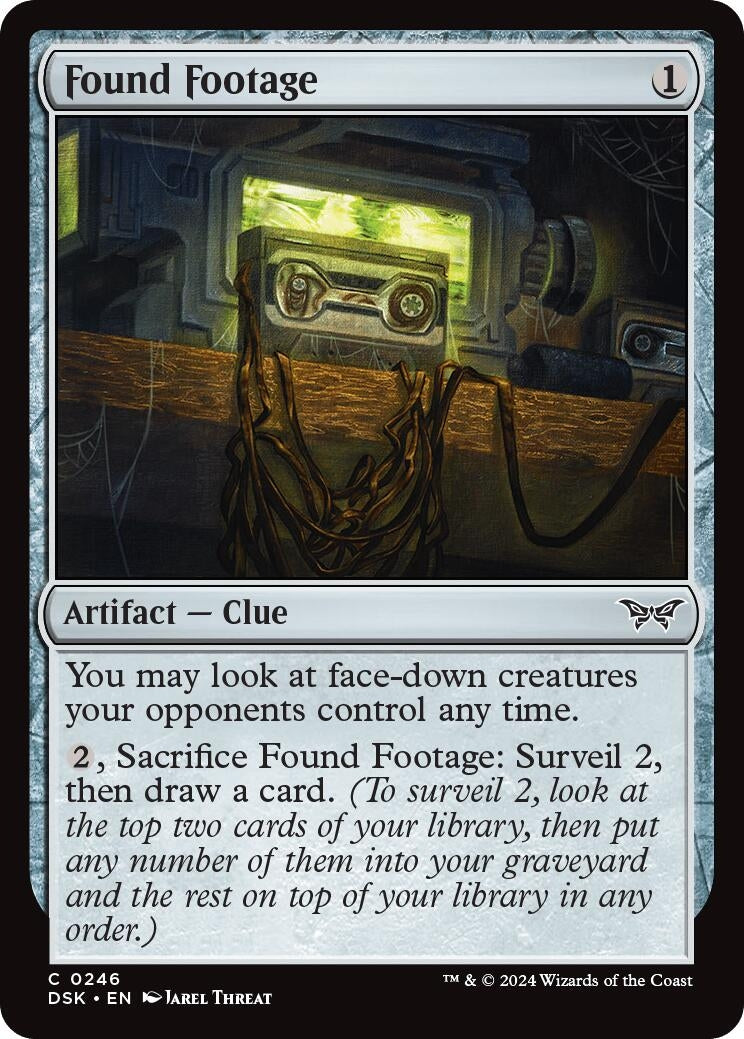 Found Footage (246) [DSK] - MTG Single