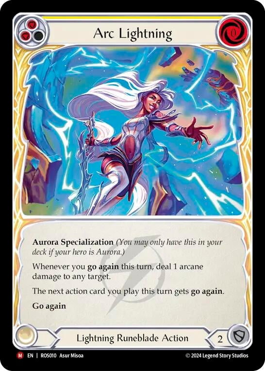 Arc Lightning (10) [ROS] - Flesh and Blood TCG Single