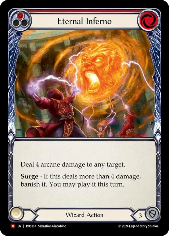 Eternal Inferno (167) [ROS] - Flesh and Blood TCG Single