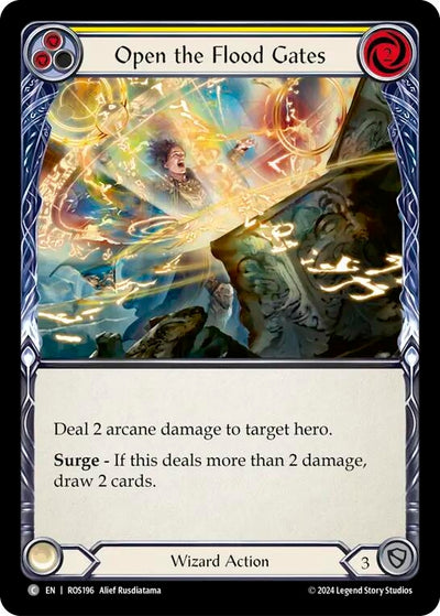 Open the Flood Gates (Yellow) (196) [ROS]