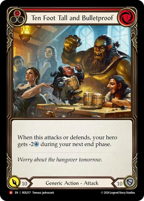 Ten Foot Tall and Bullet Proof (217) [ROS] - Flesh and Blood TCG Single