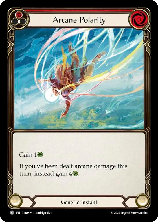Arcane Polarity (Red) (231) [ROS] - Flesh and Blood TCG Single