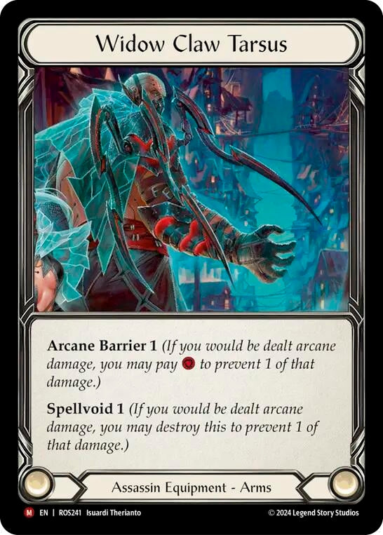 Widow Claw Tarsus (241) [ROS] - Flesh and Blood TCG Single