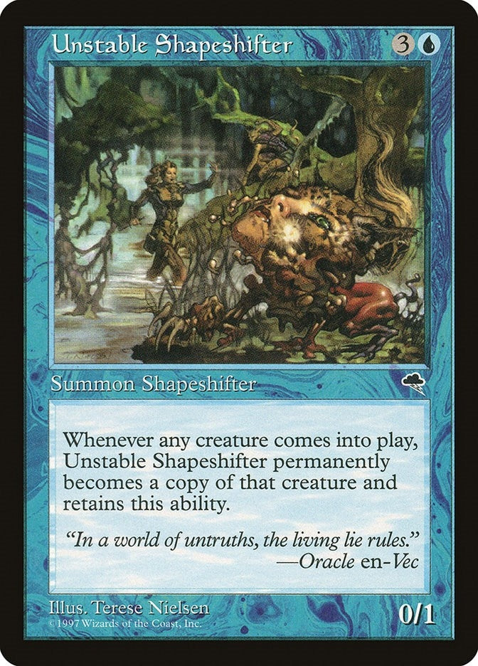 Unstable Shapeshifter (100) [TMP] - MTG Single