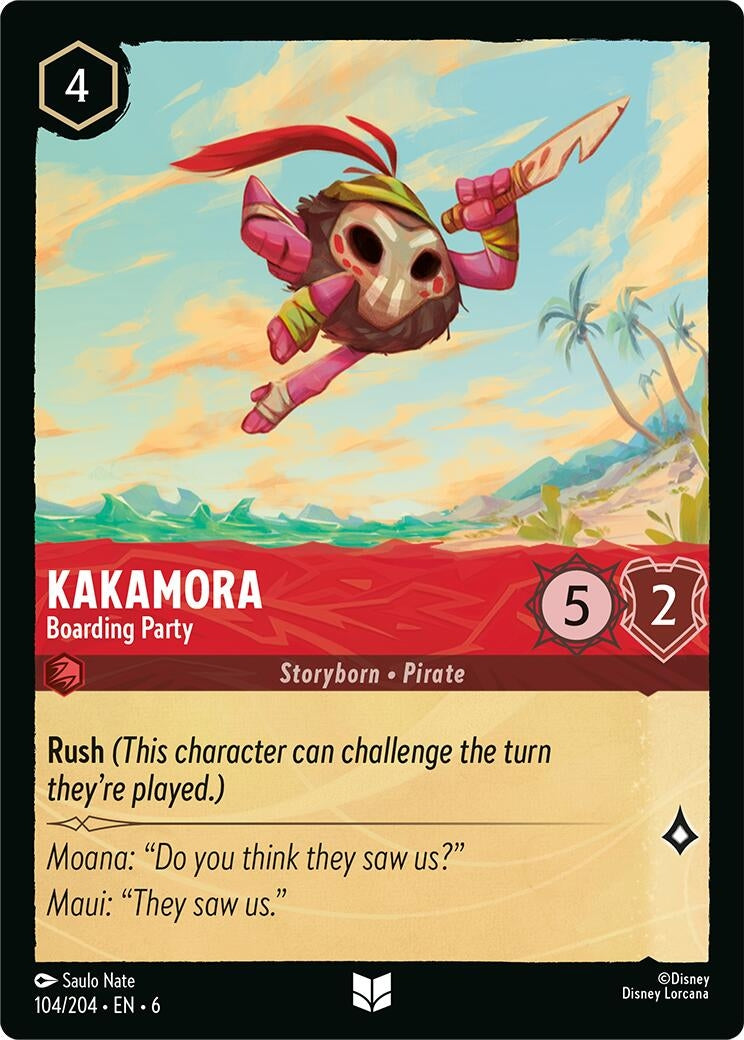 Kakamora - Boarding Party (104) (6) - Disney Lorcana Single