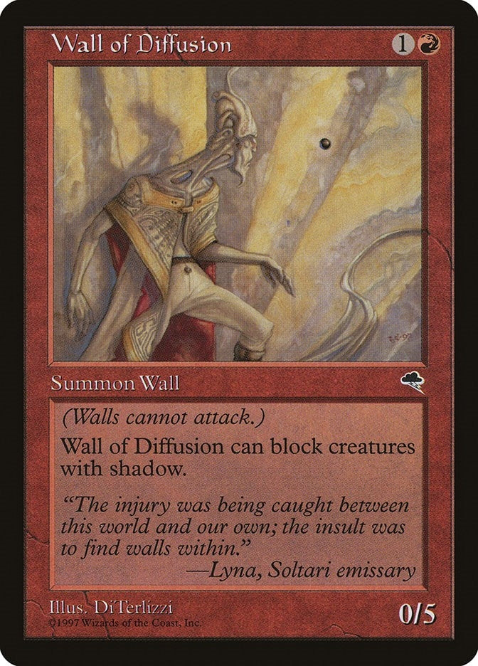 Wall of Diffusion (211) [TMP] - MTG Single