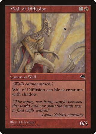Wall of Diffusion (211) [TMP] - MTG Single