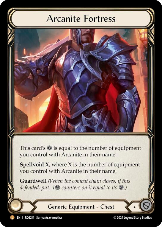 Arcanite Fortress (211) [ROS] - Flesh and Blood TCG Single