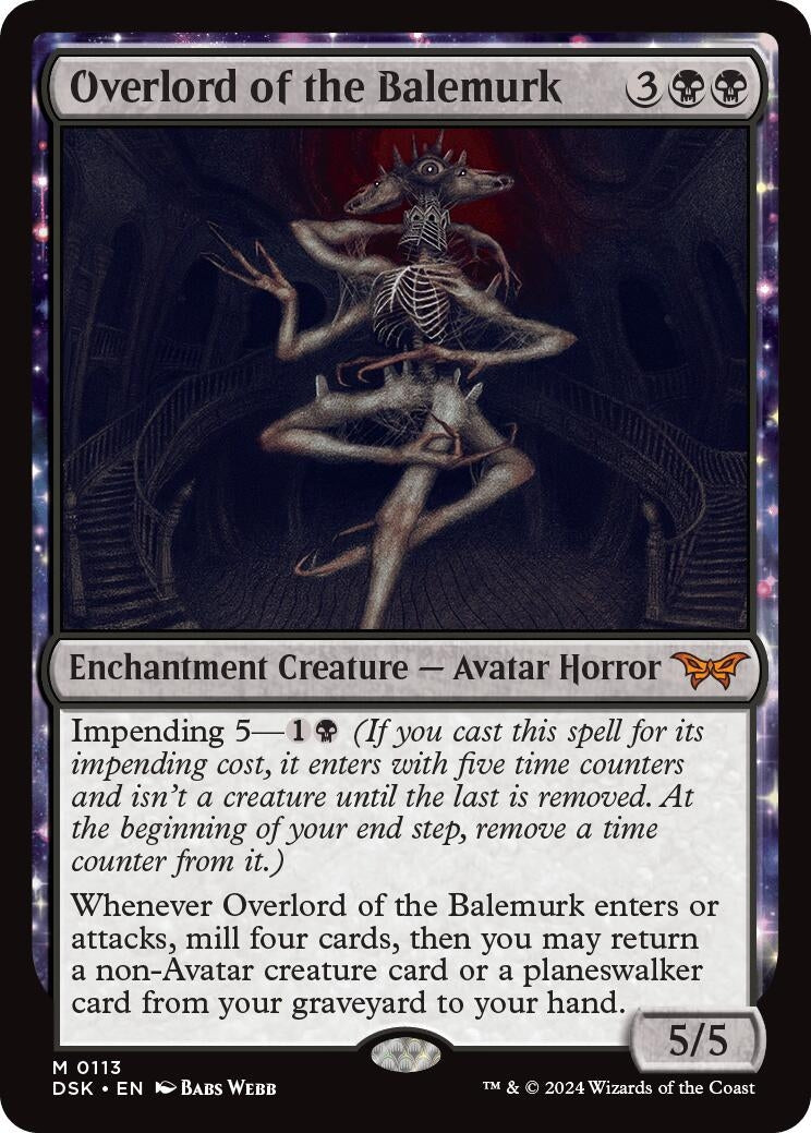Overlord of the Balemurk (113) [DSK] - MTG Single