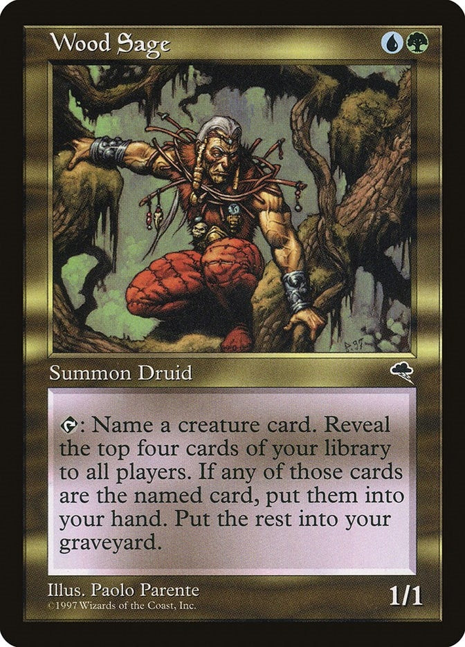 Wood Sage (275) [TMP] - MTG Single