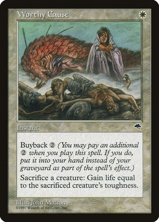 Worthy Cause (53) [TMP] - MTG Single
