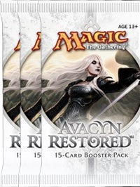 Avacyn Restored - 3x Booster Packs (draft set) [AVR] - MTG Sealed