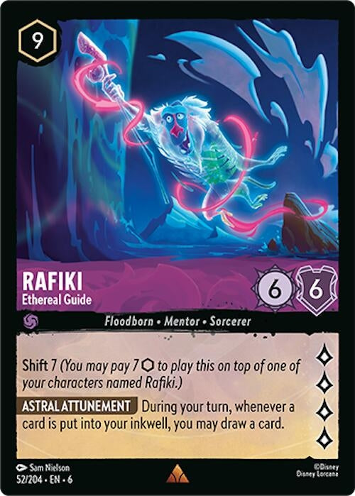 Rafiki - Ethereal Guide (52) (6) - Disney Lorcana Single