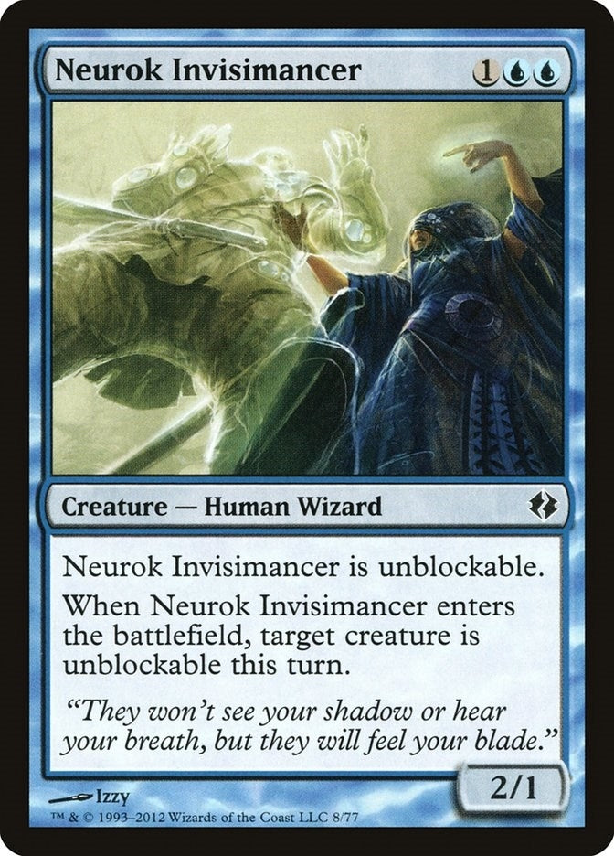 Neurok Invisimancer (8) [DDI] - MTG Single