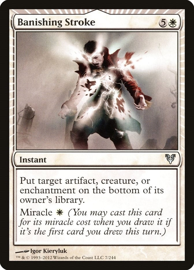 Banishing Stroke (7) [AVR] - MTG Single