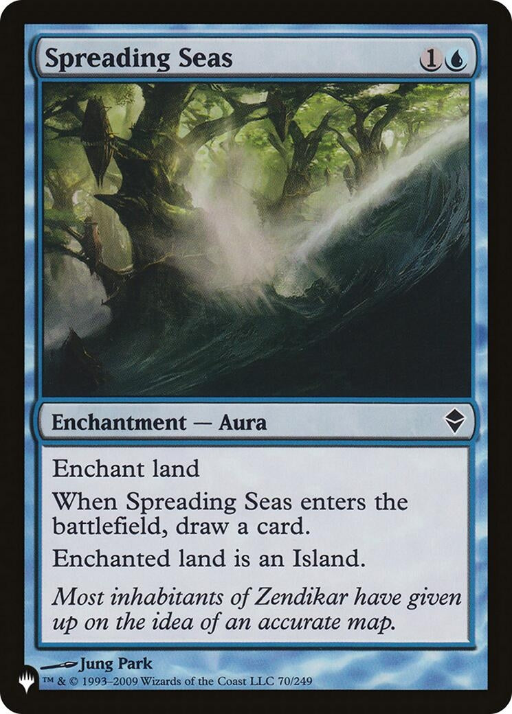 Spreading Seas (70) [LIST] - MTG Single