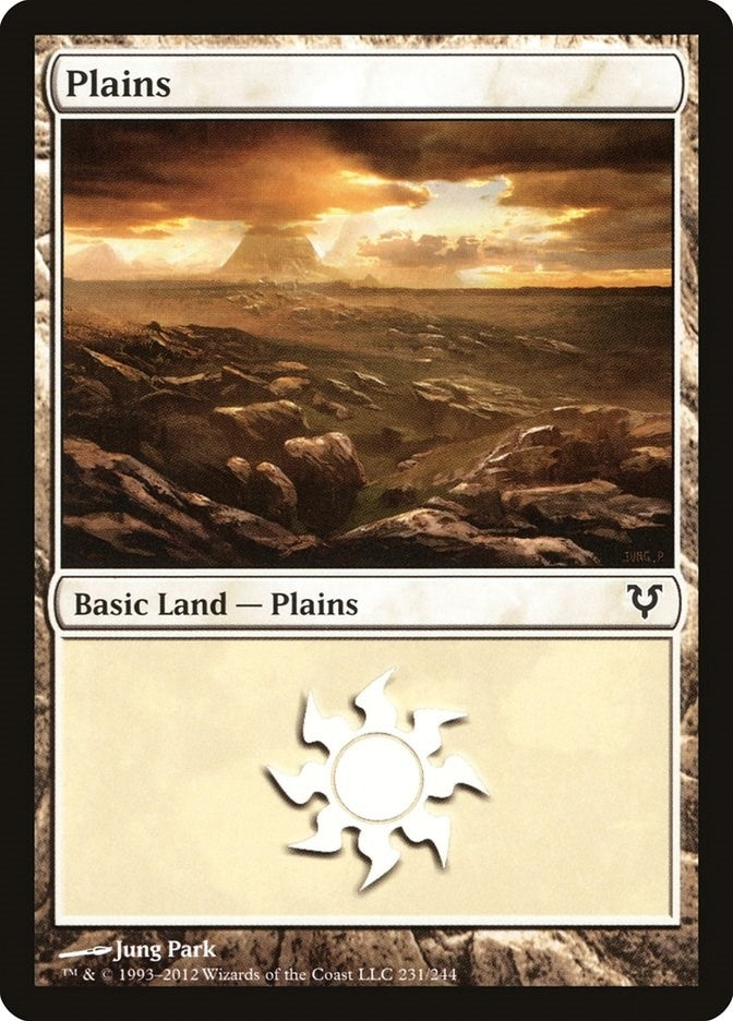 Plains (231) (231) [AVR] - MTG Single