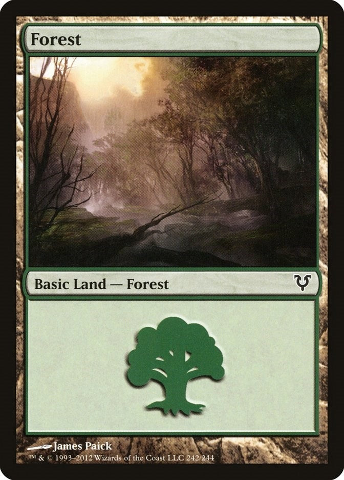Forest (242) (242) [AVR] - MTG Single