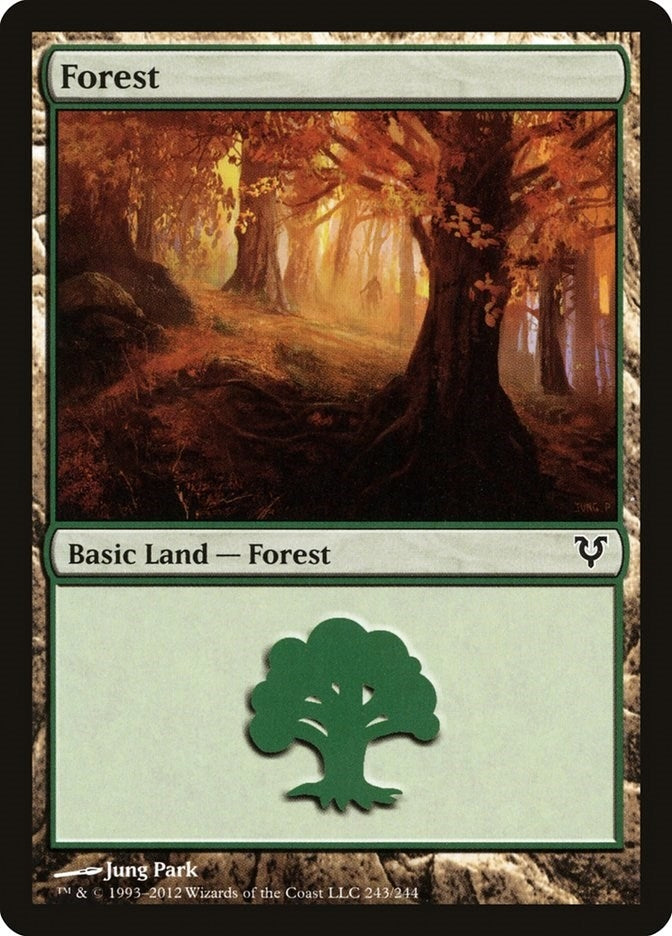 Forest (243) (243) [AVR] - MTG Single
