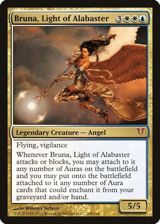 Bruna Light of Alabaster (208) [AVR] - MTG Single