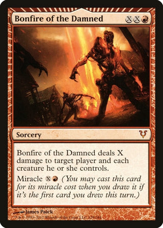 Bonfire of the Damned (129) [AVR] - MTG Single