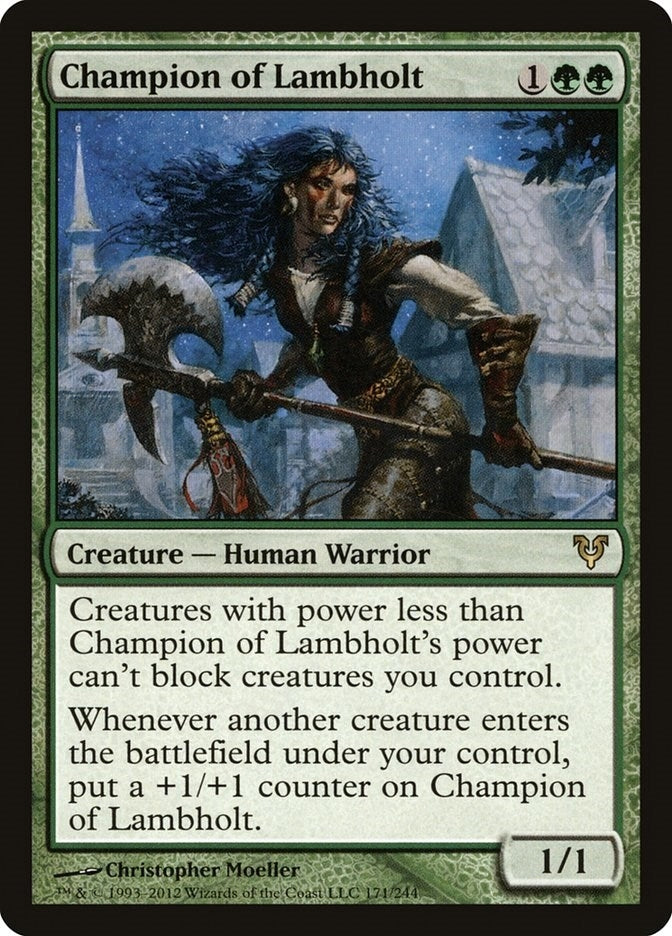 Champion of Lambholt (171) [AVR] - MTG Single