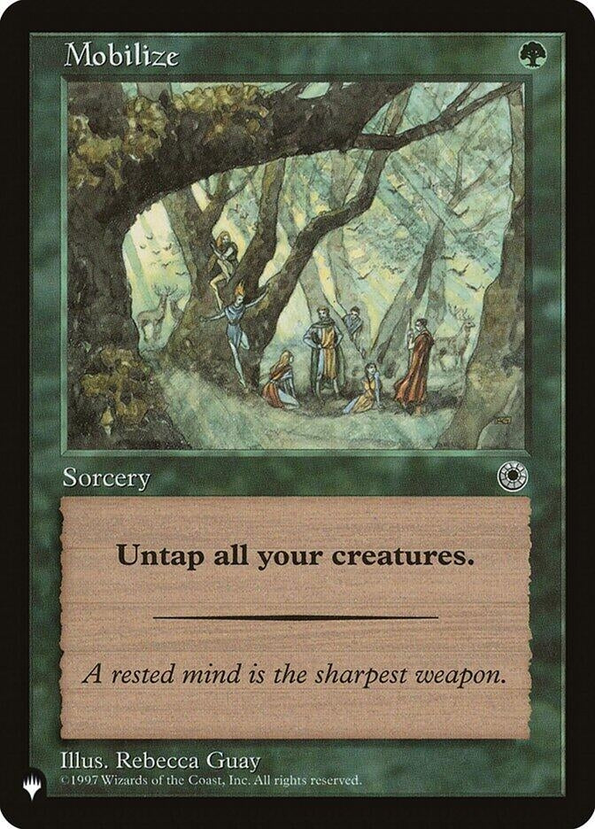 Mobilize [LIST] - MTG Single