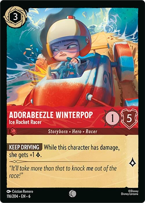Adorabeezle Winterpop - Ice Rocket Racer (116) (6) - Disney Lorcana Single
