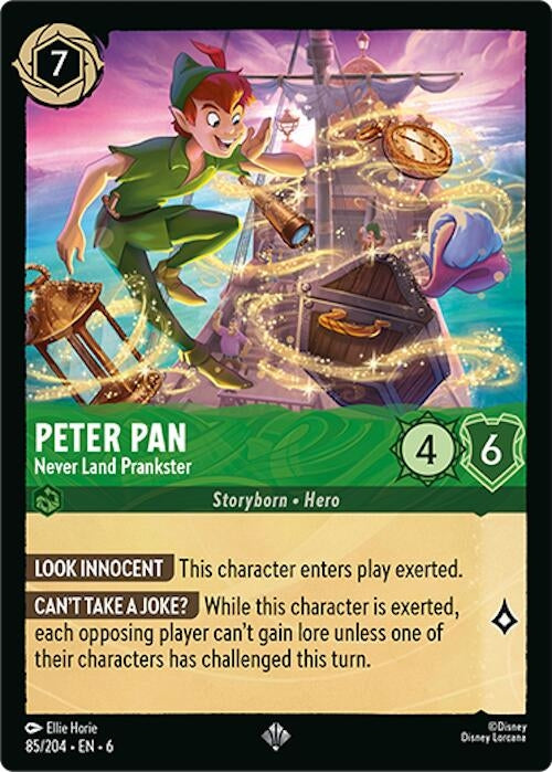 Peter Pan - Never Land Prankster (85) (6) - Disney Lorcana Single