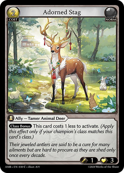 Adorned Stag (030) (AMB1E)