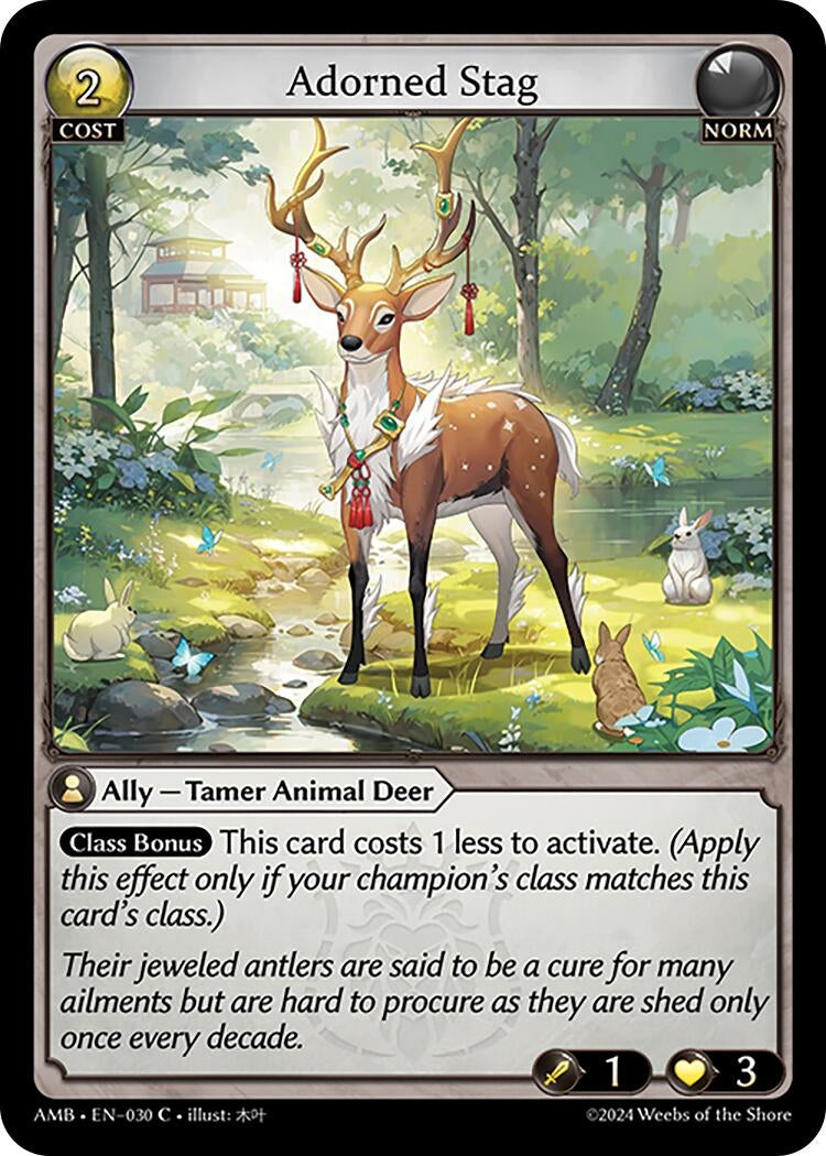 Adorned Stag (030) (AMB1E)