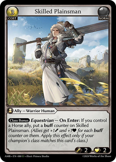 Skilled Plainsman (080) (AMB1E)
