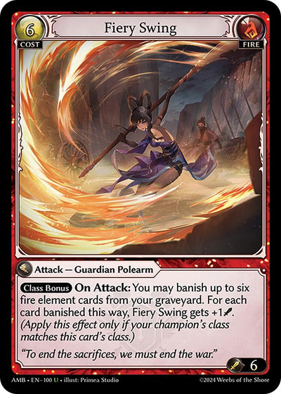 Fiery Swing (100) (AMB1E)