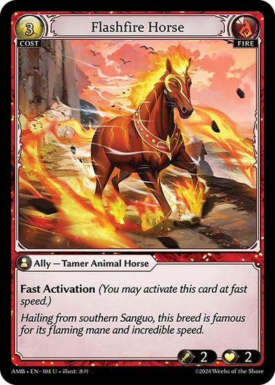 Flashfire Horse (104) (AMB1E)
