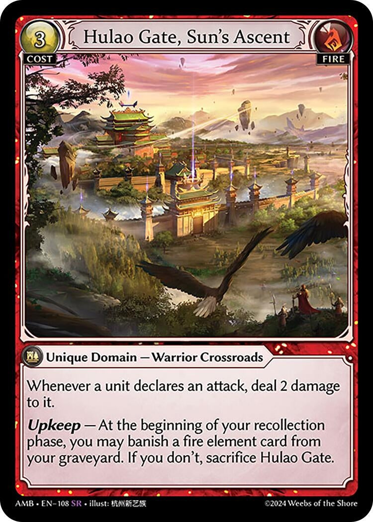 Hulao Gate, Sun's Ascent (108) (Mortal Ambition)