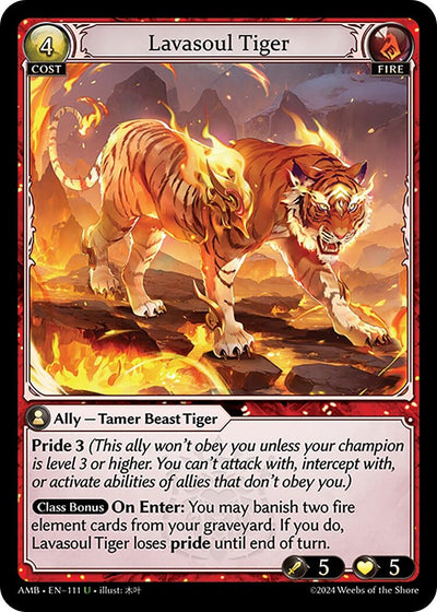 Lavasoul Tiger (111) (AMB1E)