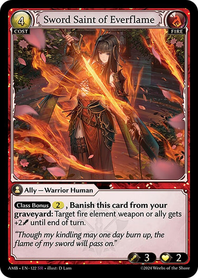 Sword Saint of Everflame (122) (Mortal Ambition)