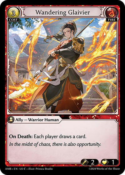 Wandering Glaivier (125) (Mortal Ambition)