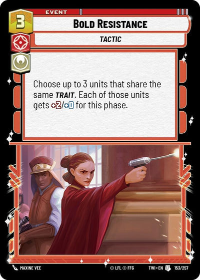 Bold Resistance (153/257) (TWI)